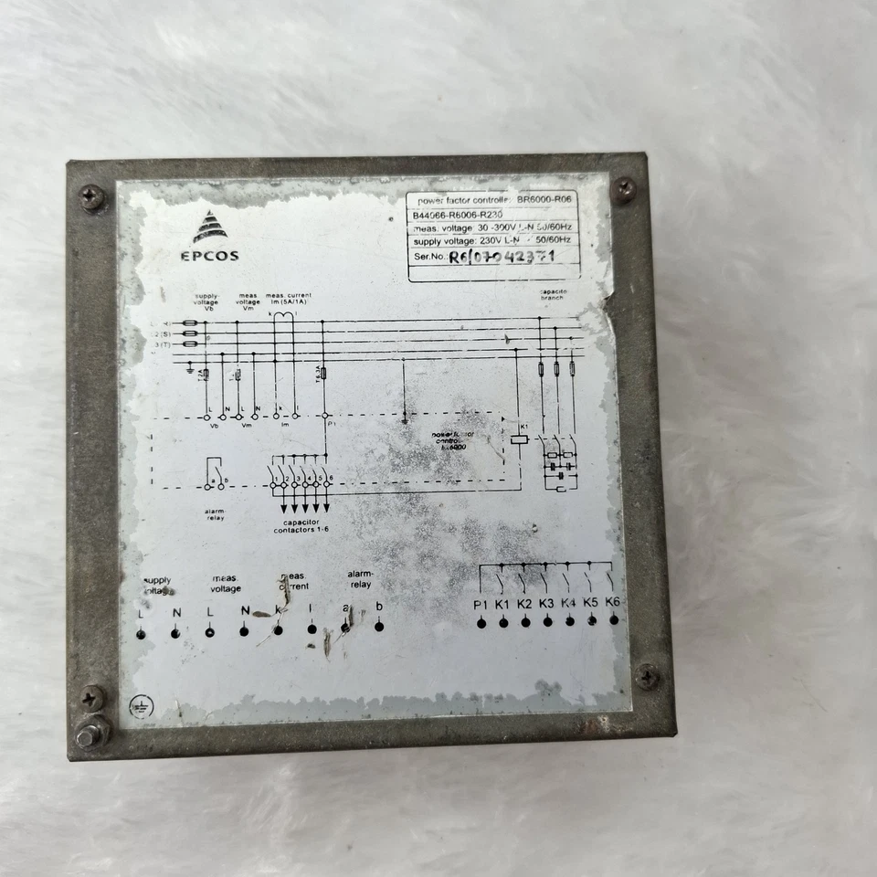 Used Working Epcos BR 6000 Power Factor Controller
